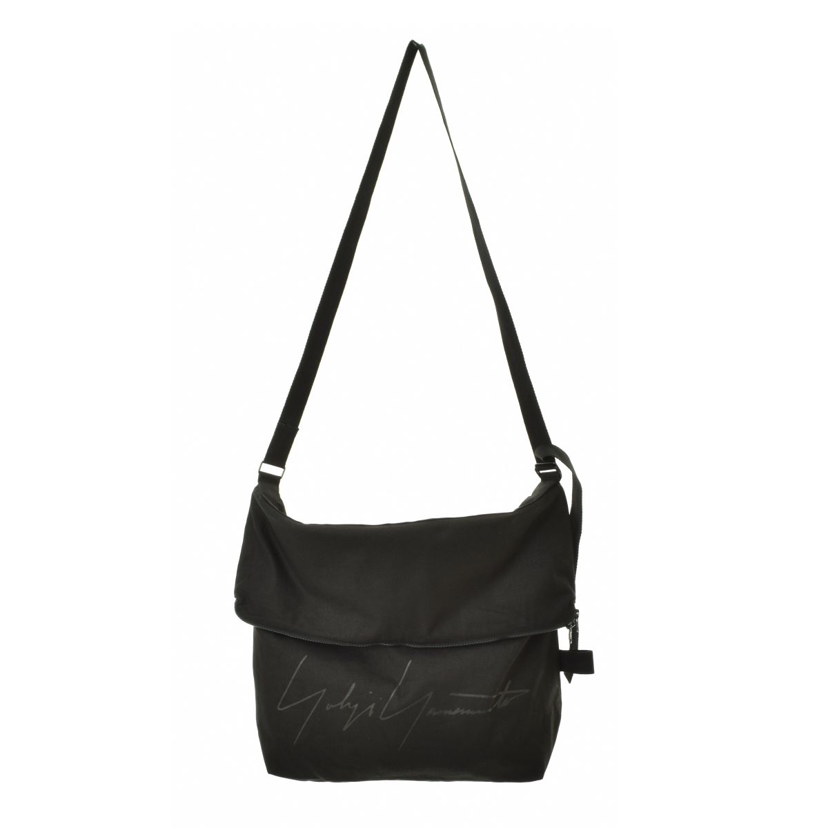 ヨウジヤマモト 青山本店限定 ノベルティ メッセンジャーバッグ ショルダー 黒色 YOHJIYAMAMOTO】ノベルティ 青山本店限定 NOVELTY MESSENGER BAG