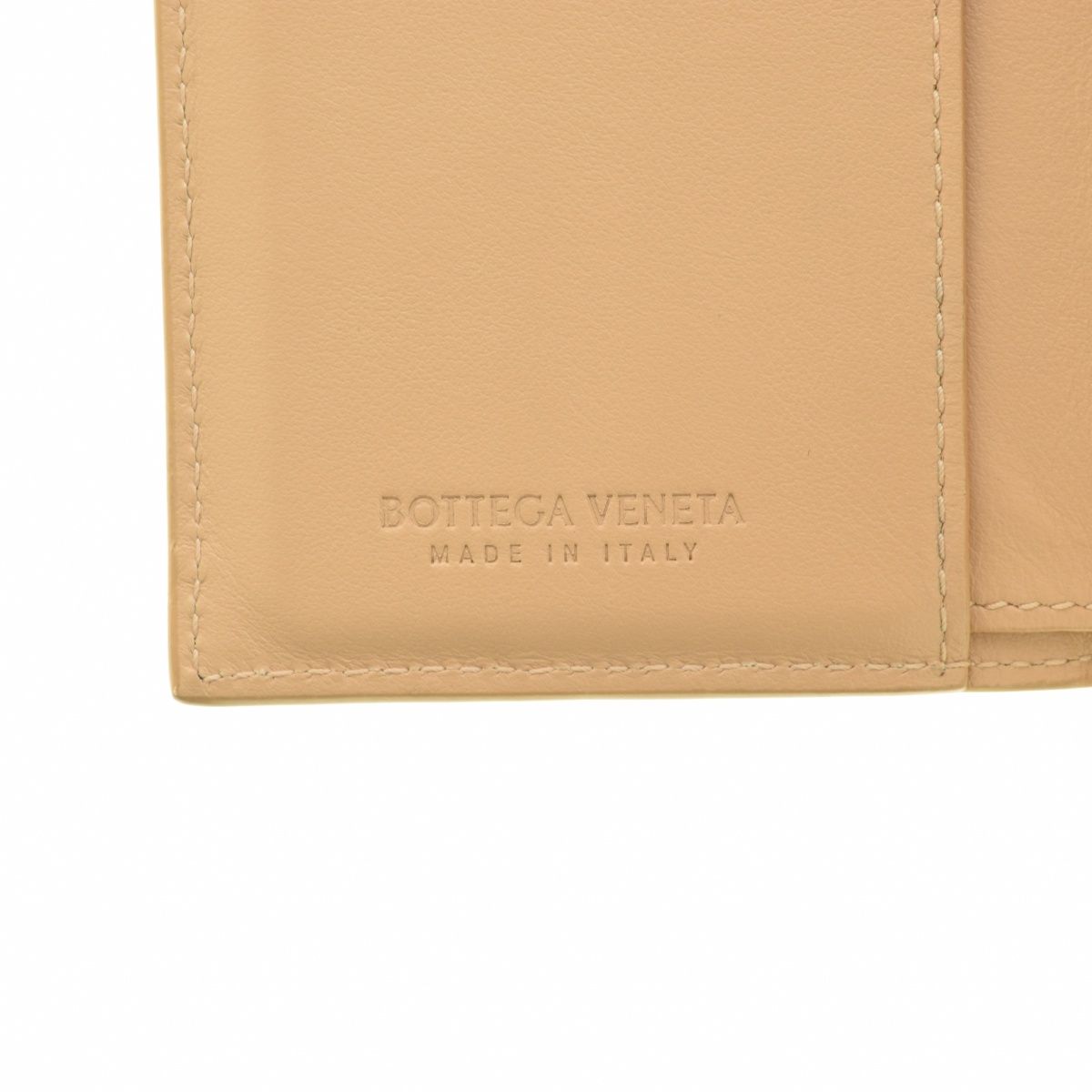 BOTTEGAVENETA】2つ折り イントレチャート財布 - メルカリ