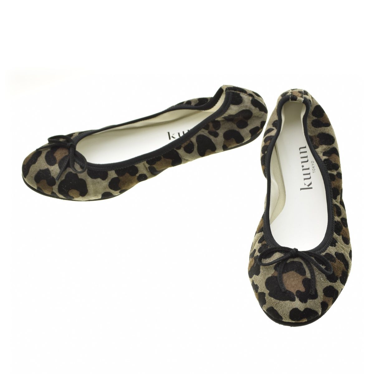 kurun レオパード バレエシューズ 23cm kurun レオパード バレエシューズ 23cm
