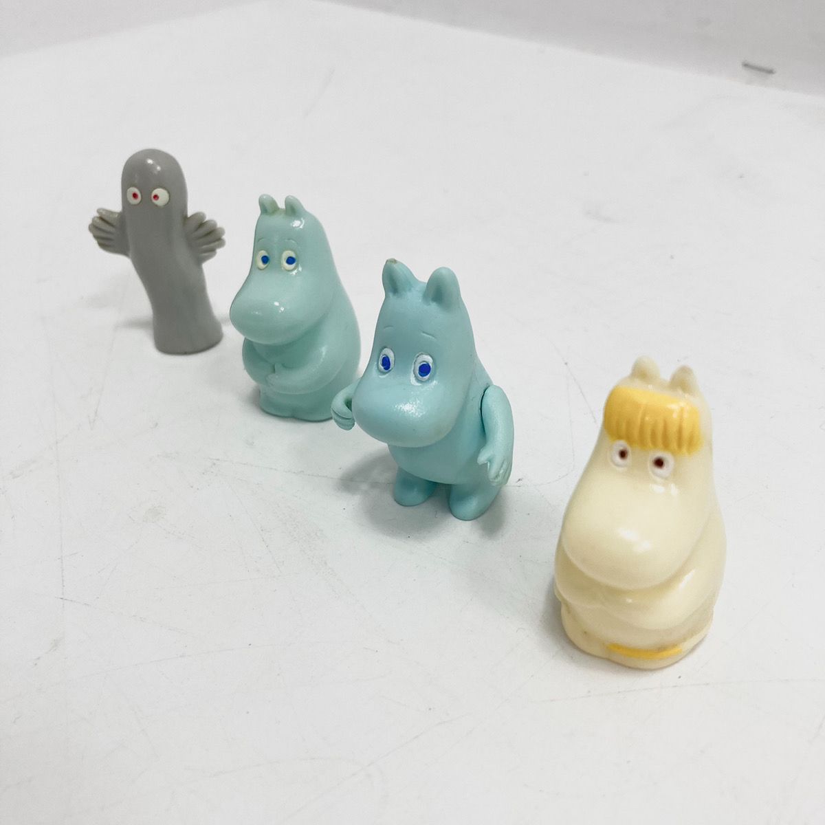 ムーミン 指人形 4個セット ムーミンママ ニョロニョロ 当時物 1990年
