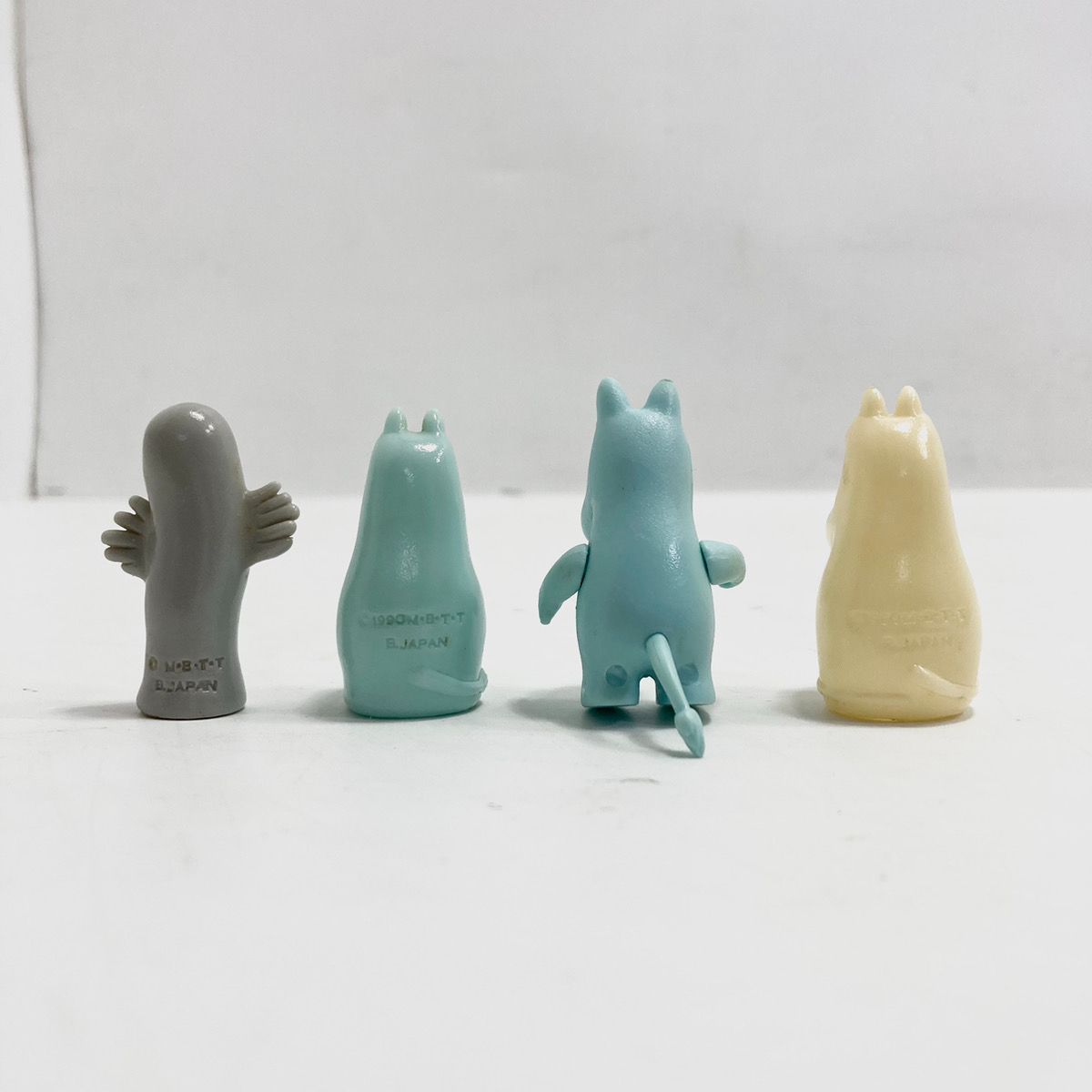 ムーミン 指人形 4個セット ムーミンママ ニョロニョロ 当時物 1990年
