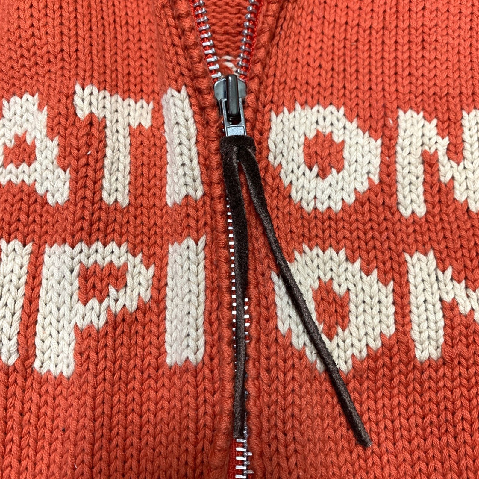 HARLEY DAVIDSON カウチンセーター ジップアップカーディガン ニット