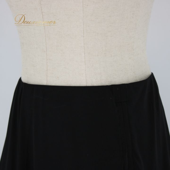 社交ダンス 衣装 スタンダード スカート レッスンウェア 練習着 黒