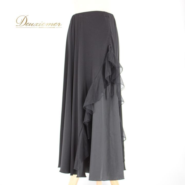 チャコット　Dance sport ブラックスカート Sサイズ チャコット DANCE スカートSサイズ 社交ダンス新作 | チャコット