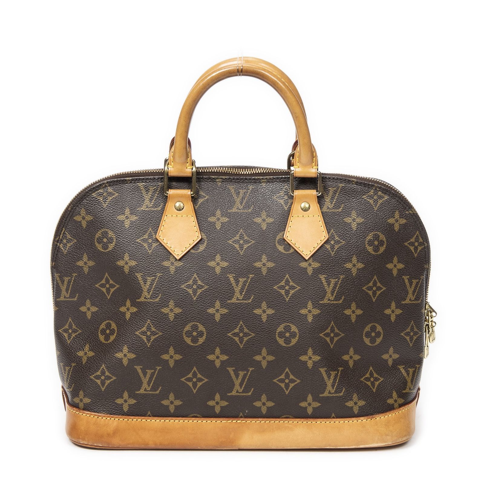 [中古] LOUIS VUITTON ルイヴィトンアルマ茶色モノグラムキャンバスAB