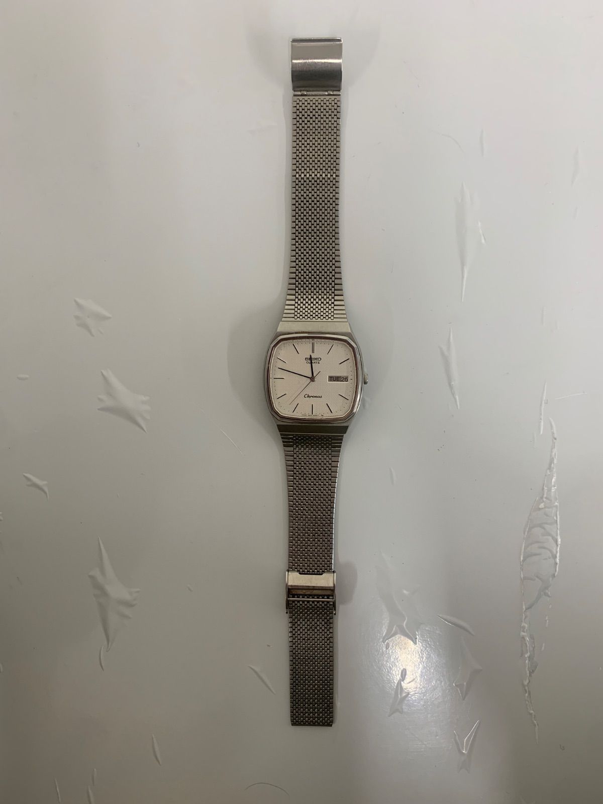 ○2【不動品】SEIKO chronos クロノス 希少モデル 7433-5040【時計