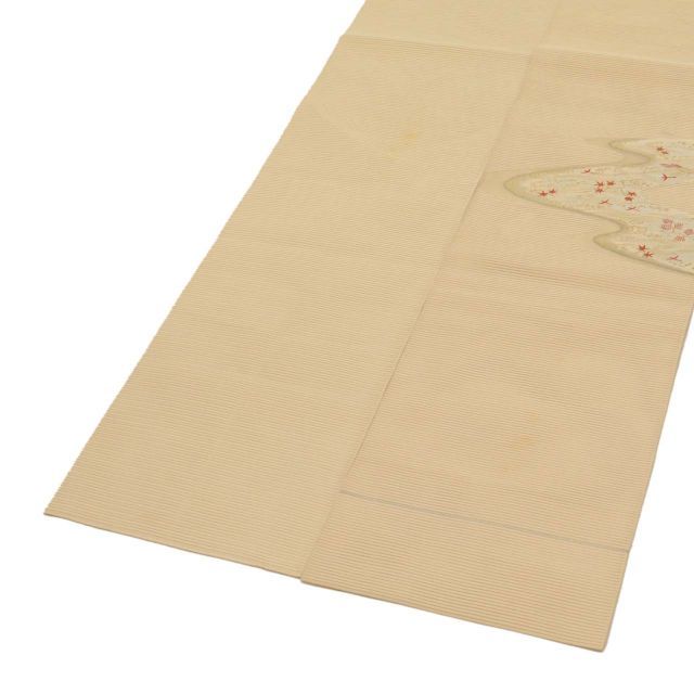 中古】 名古屋帯 夏物 夏帯 正絹 八寸 リサイクル名古屋帯 仕立て