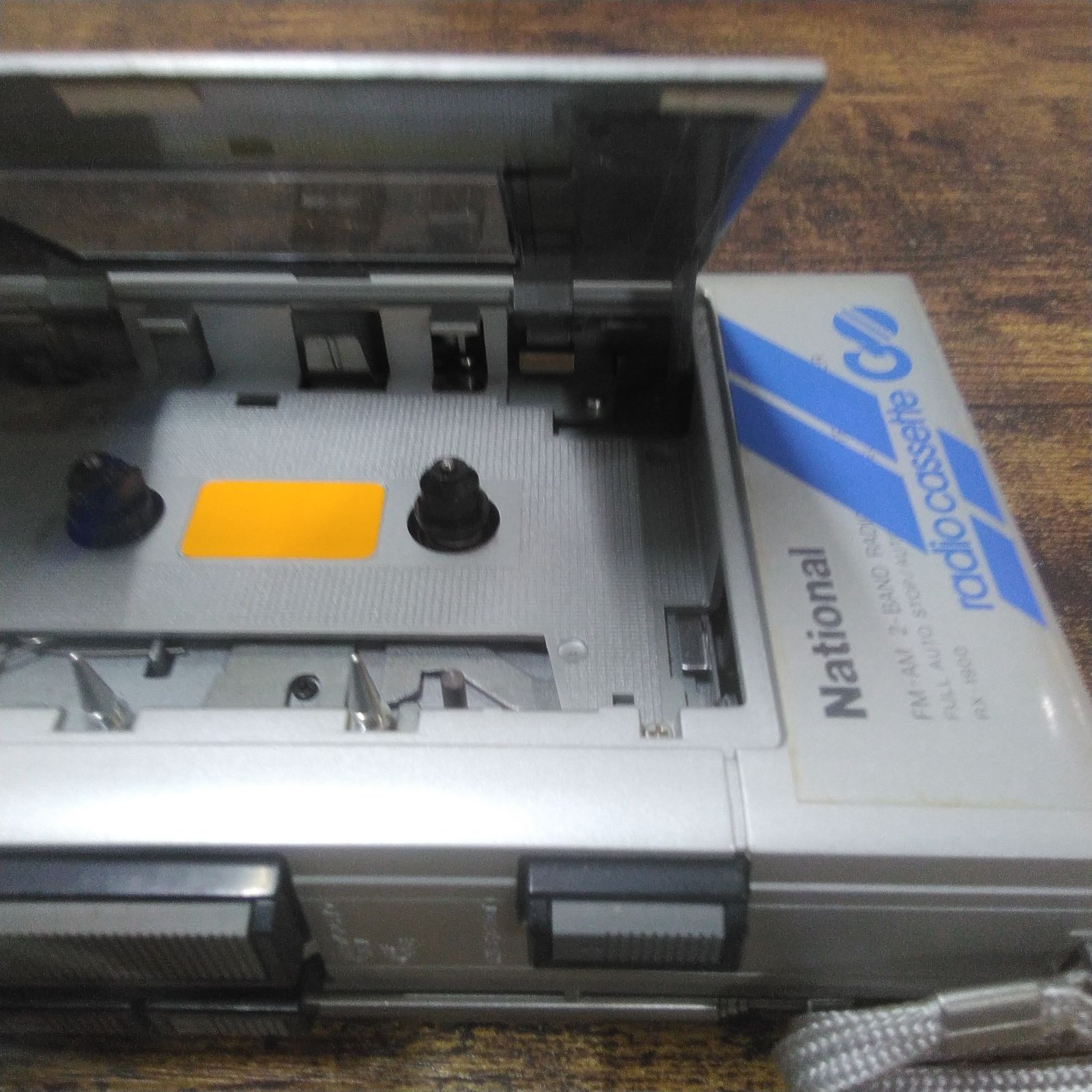 ナショナル ラジカセ ラジオカセット GO RX-1900 昭和レトロ 長期保管