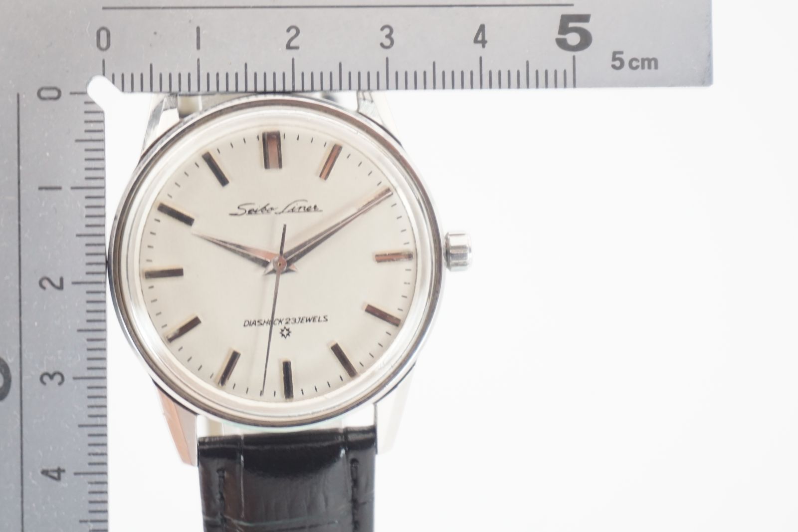 ⭐ SEIKO セイコー スカイライナー 14092 手巻き 23石 シルバー文字盤