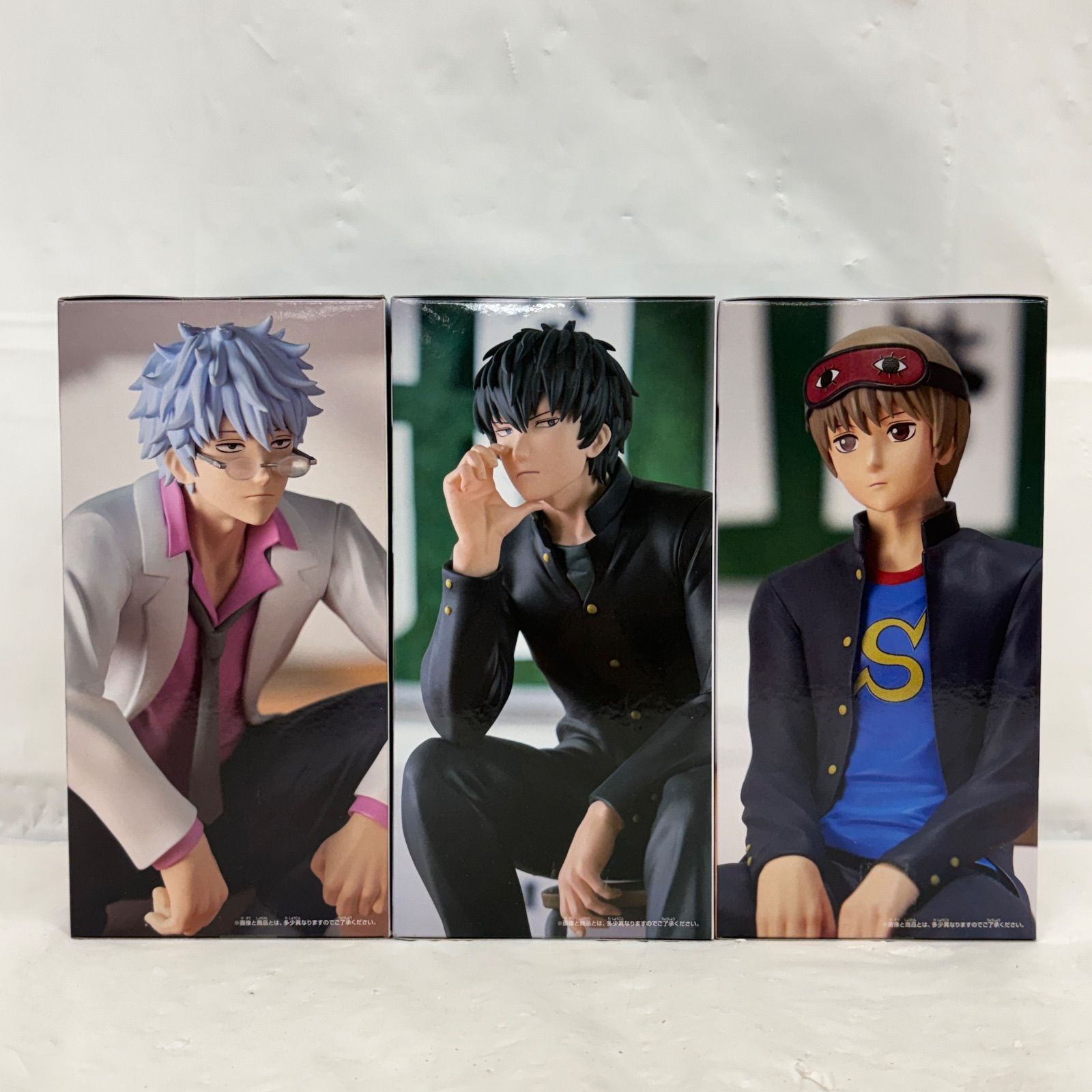 未開封 3年Z組銀八先生 デスクフィギュア 3個セット LFQ875 f101