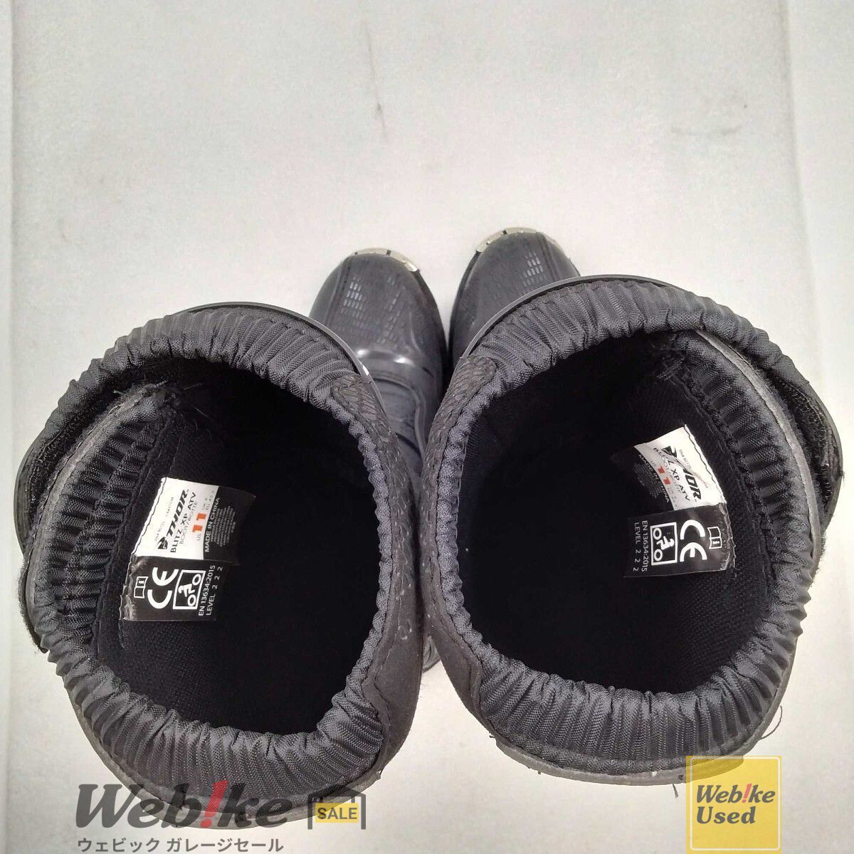 THOR BLITZ XP ブーツ ブラック キッズ】 MINI BLITZ XP ブーツ MXフラットソール BLACK THOR | すべて