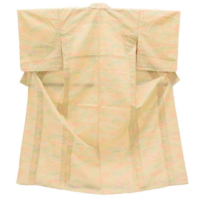 Y　No.2682 正絹生成り塩沢紬　単衣　美品 Y様専用 No.2682 正絹生成り塩沢紬 単衣 美品 - メルカリ