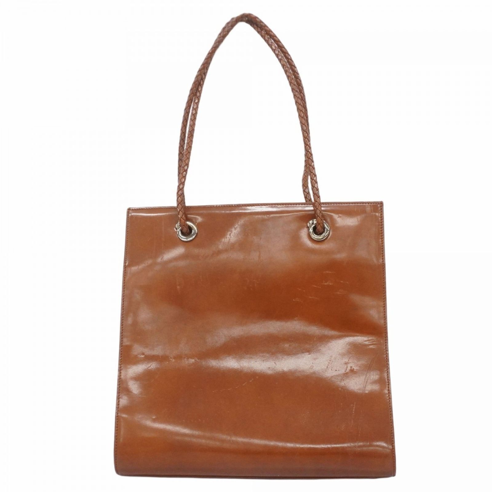 ヴィンテージCartier ブラウンレザートートバッグ カルティエ(Cartier) カルティエ トートバッグ パンテール レザー