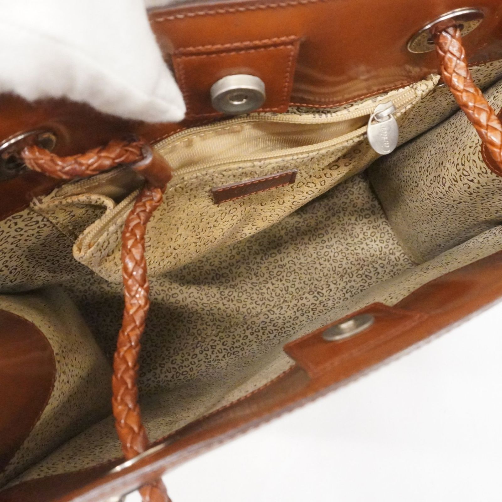 カルティエ(Cartier) カルティエ トートバッグ パンテール レザー