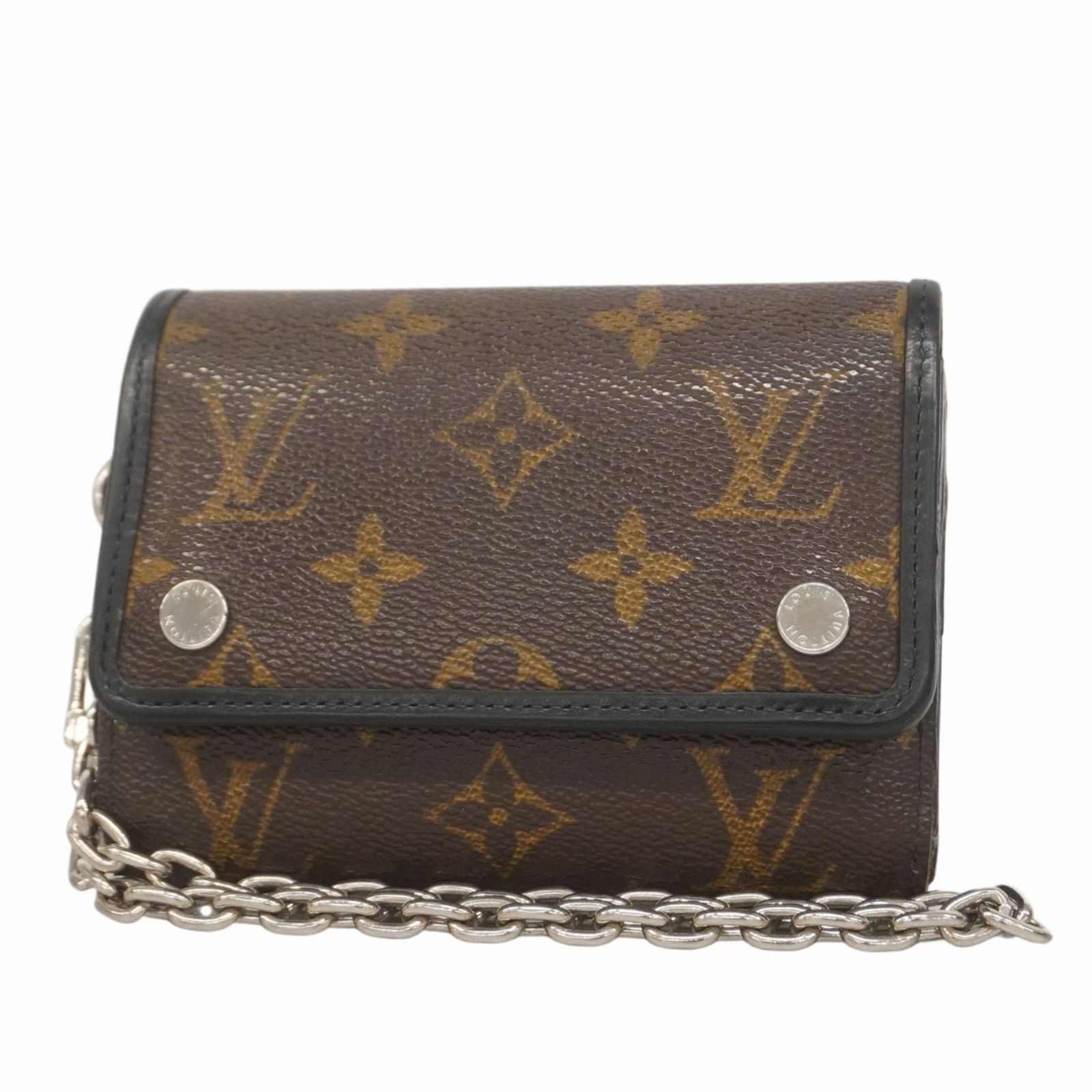 2026，HOT ルイ・ヴィトン(Louis Vuitton) ルイ・ヴィトン 三つ折り財布 モノグラム・マカサー ポルトフォイユコンパクト M60167 ブラウン ブラックメンズ 三つ折り財布
