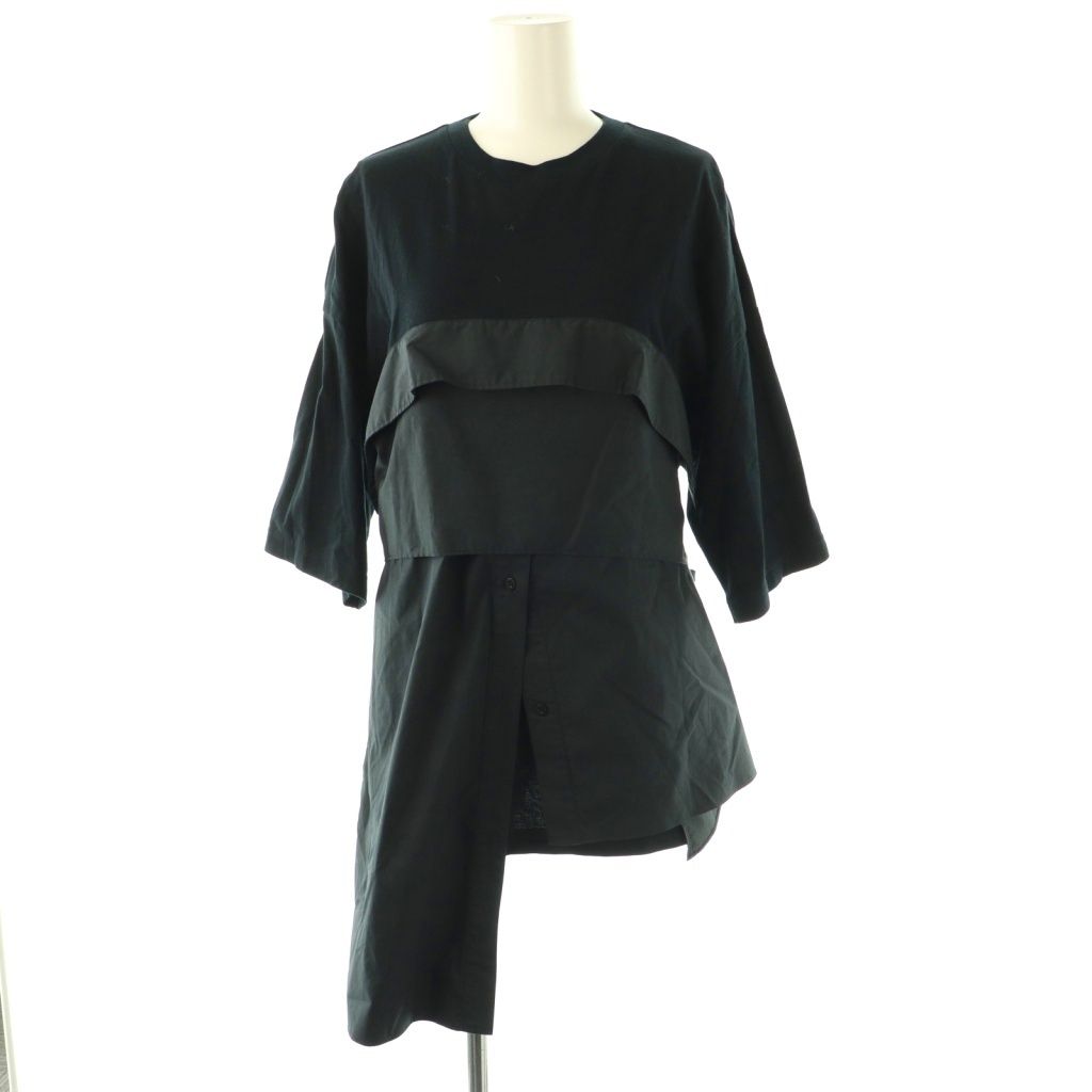 エンフォルド ENFOLD ソフト天竺シャツ & カットソー ドッキング