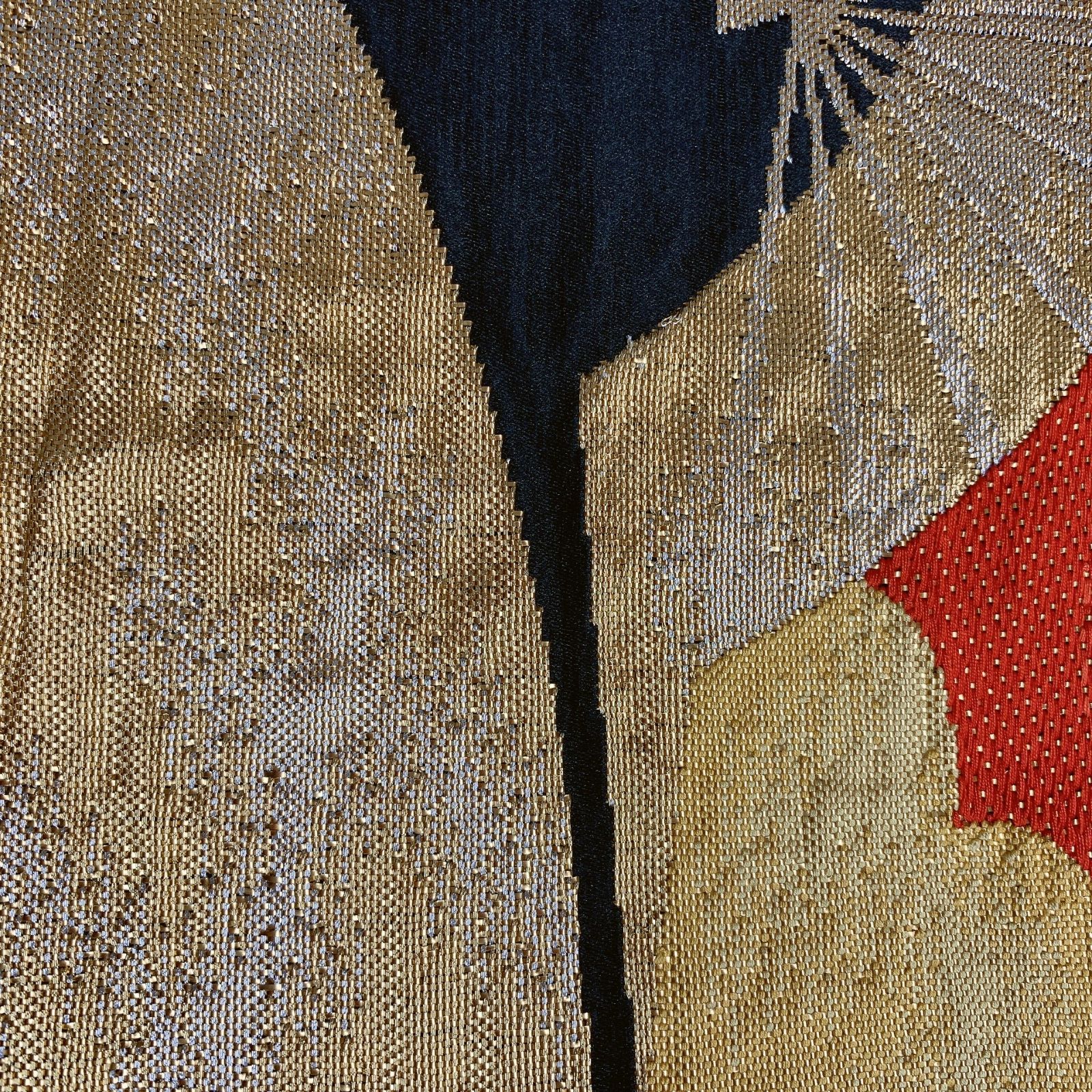 正絹　全通袋帯【霞文様】 正絹 全通袋帯【霞文様】