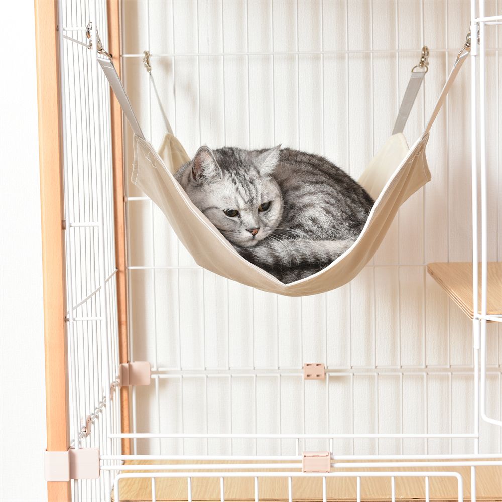 猫 キャットケージ 木製 キャットハウス ネコ ハウス 留守番 保護 脱走