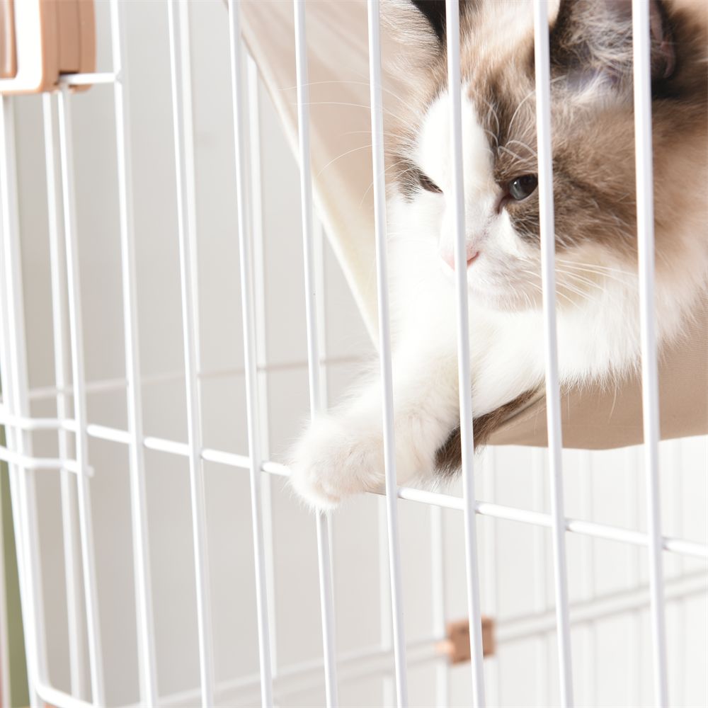 猫 キャットケージ 木製 キャットハウス ネコ ハウス 留守番 保護 脱走