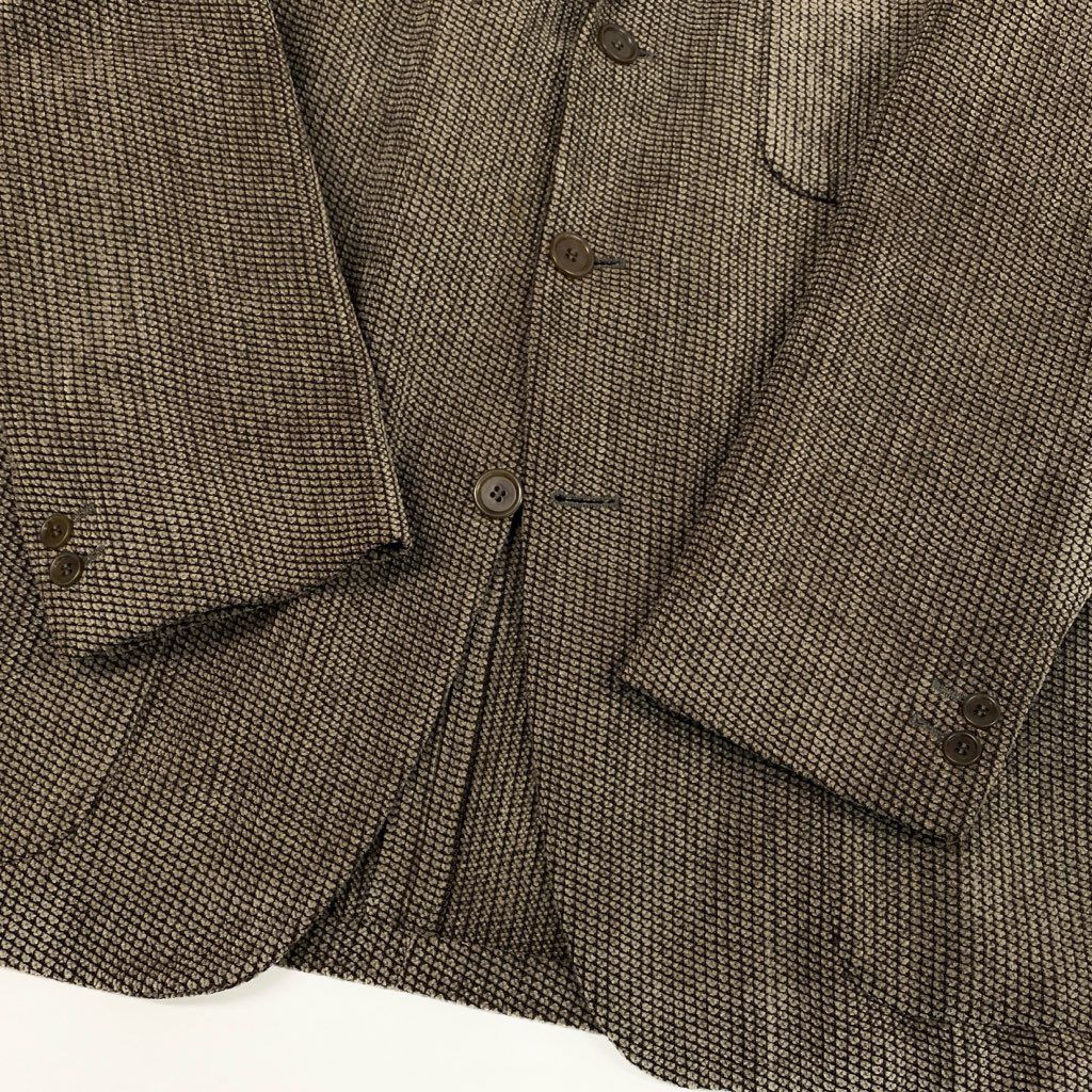 未使用　エルメネジルドゼニア　カシミヤ　ツイード　エルボーパッチ　ジャケット　Ｌ 23L22 【美品】Ermenegildo Zegna エルメネジルドゼニア テーラード