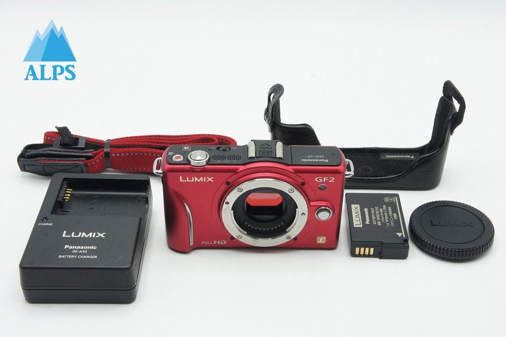 良品 Panasonic パナソニック LUMIX DMC-GF2 ボディ ミラーレス一眼