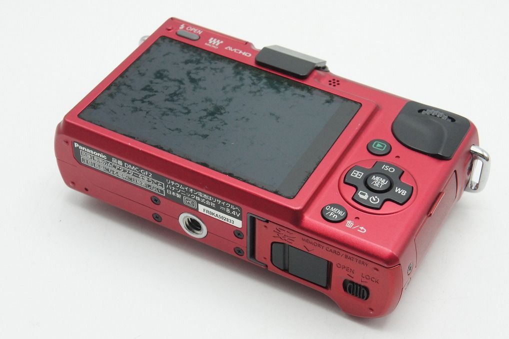 Panasonic DMC-GF2 レッド コンパクトデジタルカメラ美品 Panasonic DMC-GF2 レッド コンパクトデジタルカメラ美品 中古