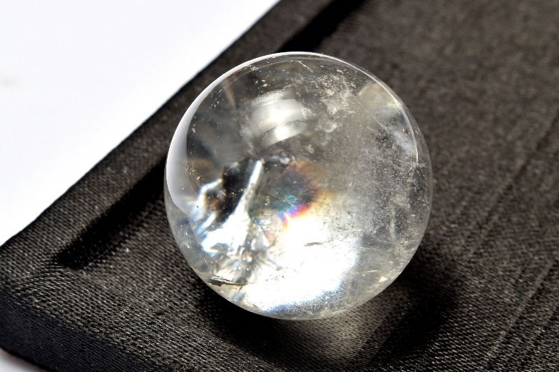 1点物】虹入り！コロンビア産 レムリアンシードクリスタル 25mm 丸玉