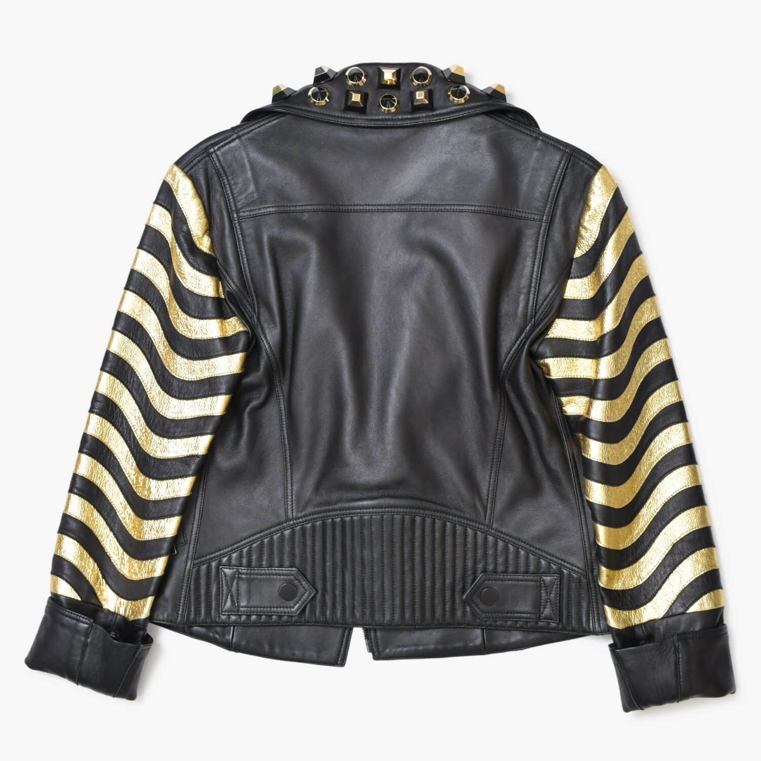 極美品 FENDI フェンディ GOLD Edition ゴールドエディション スタッズ