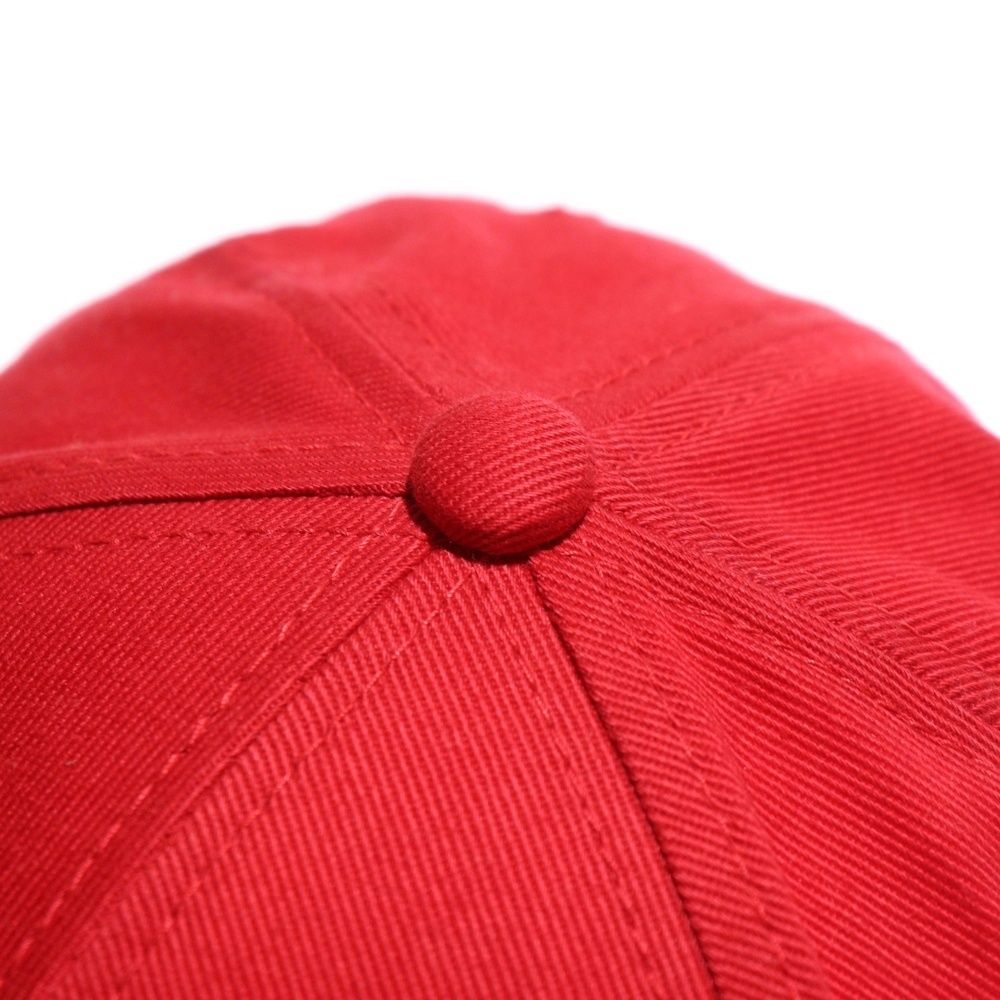 HYSTERIC GLAMOUR レッド ベースボールキャップ。 HYSTERIC GLAMOUR (ヒステリックグラマー) HYS WHISKY フロント刺繍