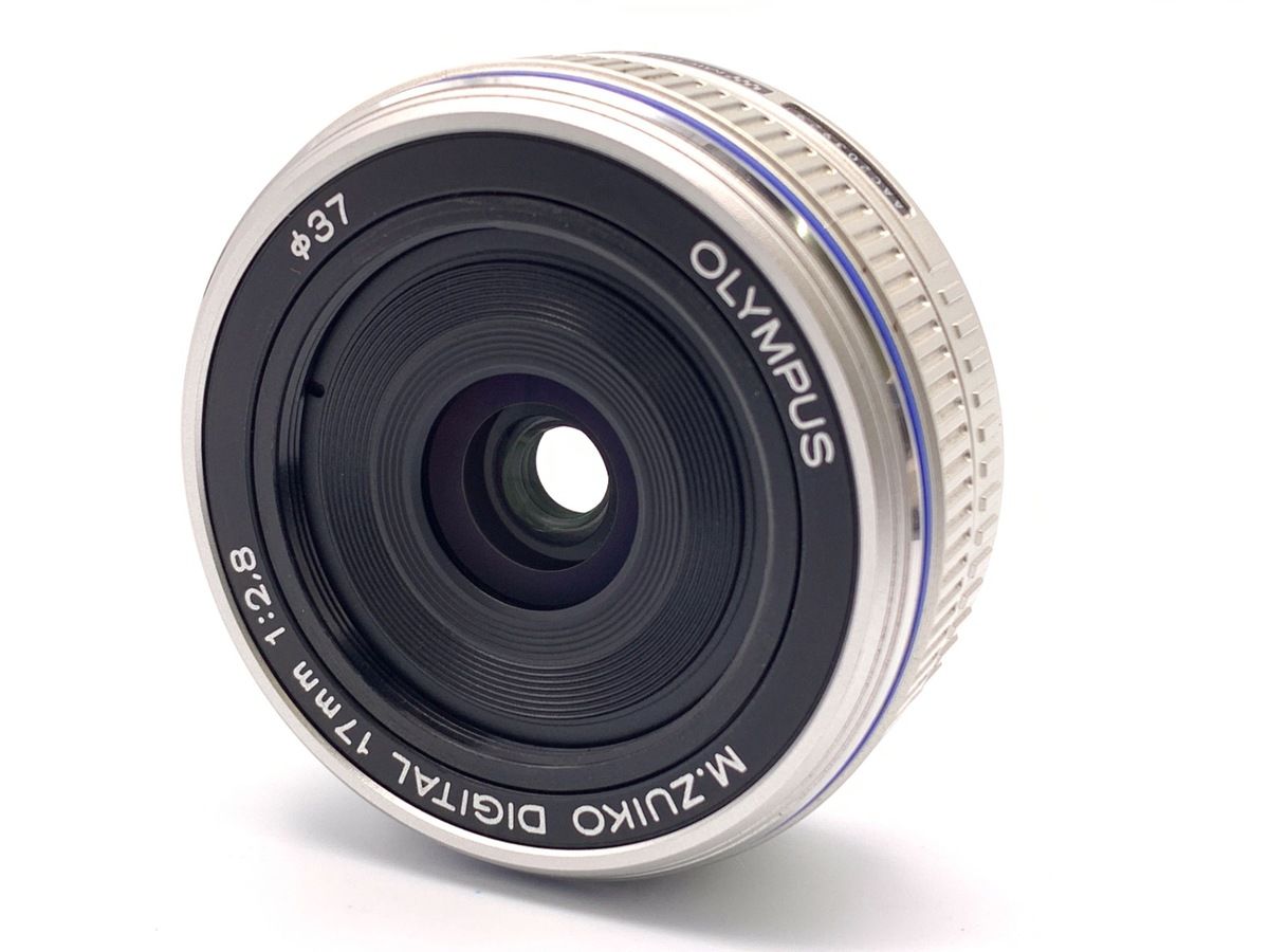 良品】 オリンパス M.ZUIKO DIGITAL オファー 17mm F2.8 シルバー