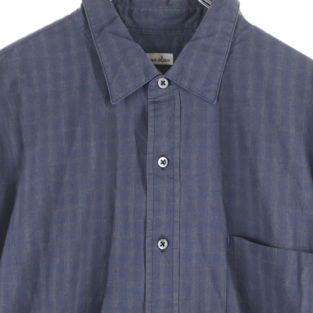Steven Alan (スティーブンアラン) CHECK REGULAR COLLAR SHIRT 日本製