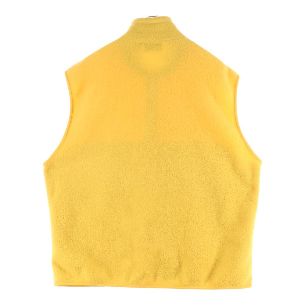 patagonia フリースベスト アイボリー/イエロー PATAGONIA (パタゴニア) 90s USA製 SYNCHILLA シンチラ フリース