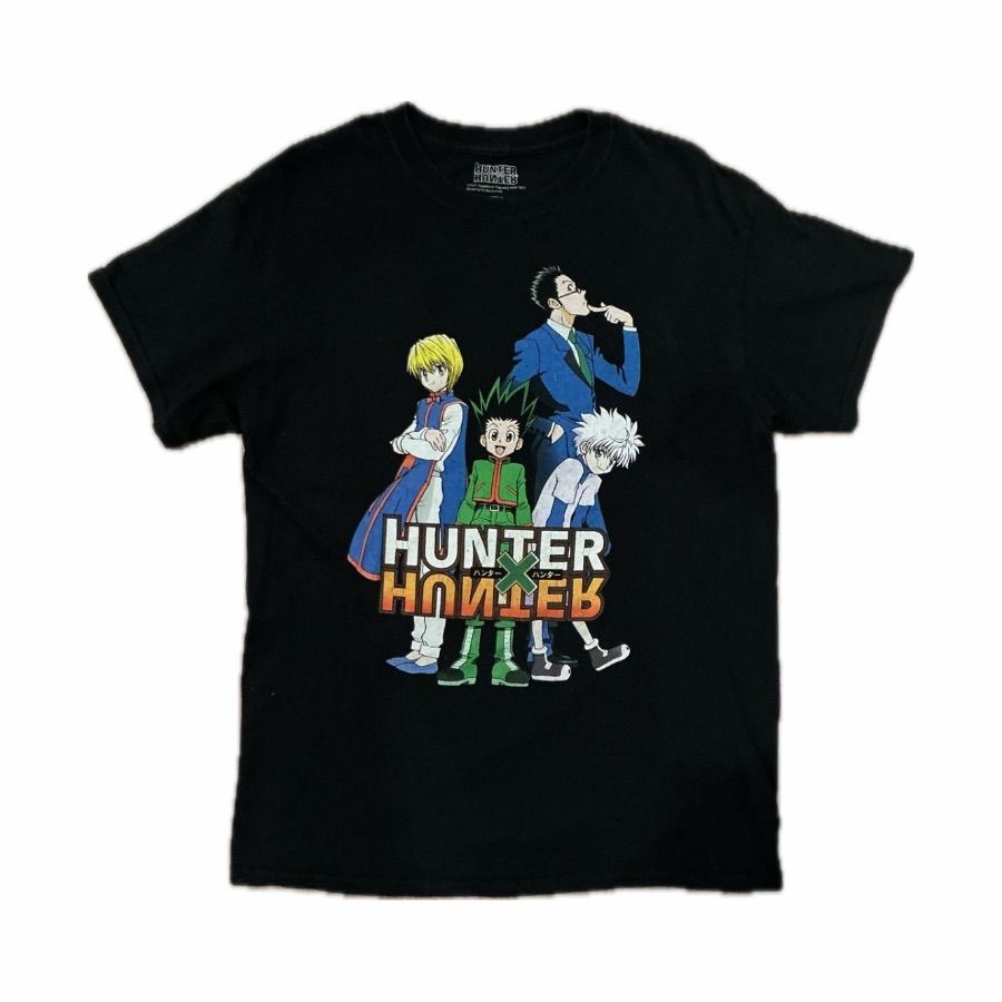 ハンターハンター ゴン キルア クラピカ レオリオ プリントTシャツ【A