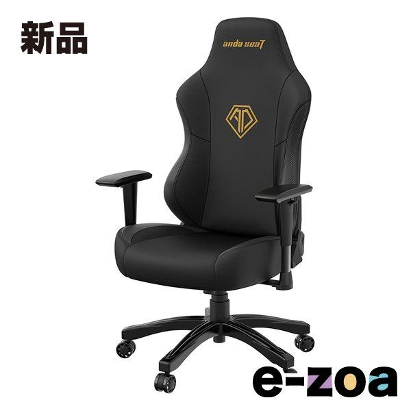 Andaseat アンダシート アンダシート ファントム3 ゲーミングチェア Phantom 3 ブラック＆ゴールド AD18Y-06-B-PVC (2571115)