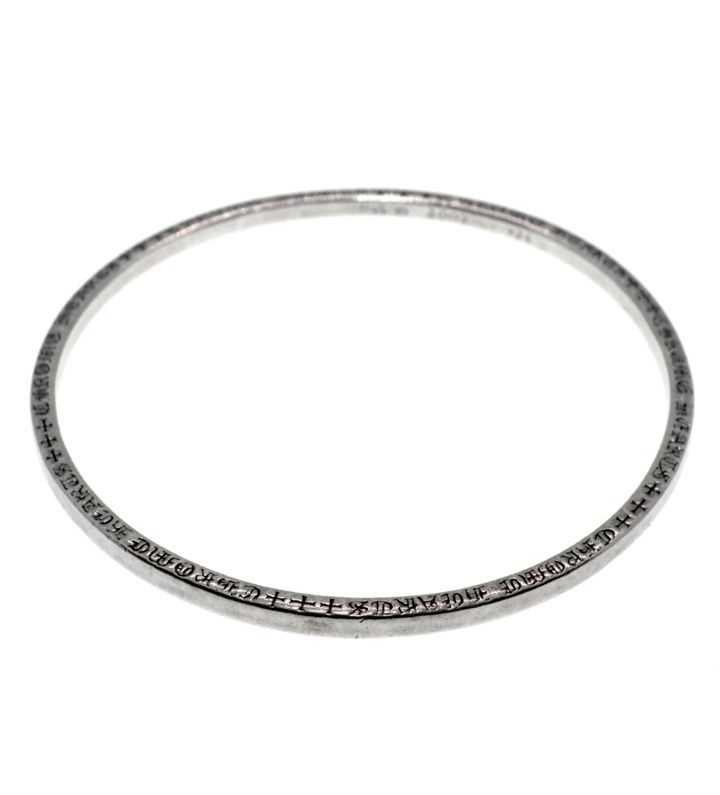 クロムハーツ CHROME HEARTS 【 BANGLE NTFL 】 ノット トゥルー