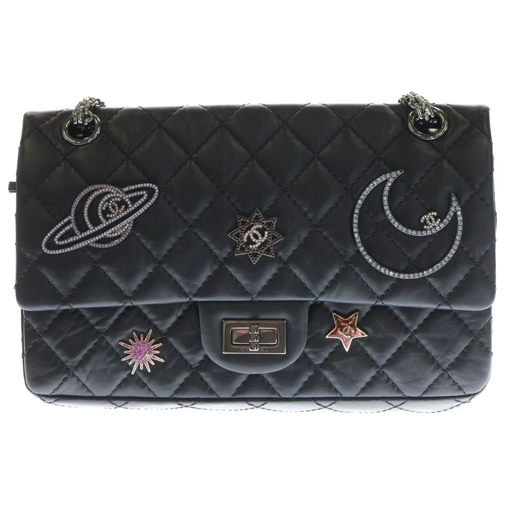 CHANEL (シャネル) マトラッセ2.55 ココマーク エンプロイダリー