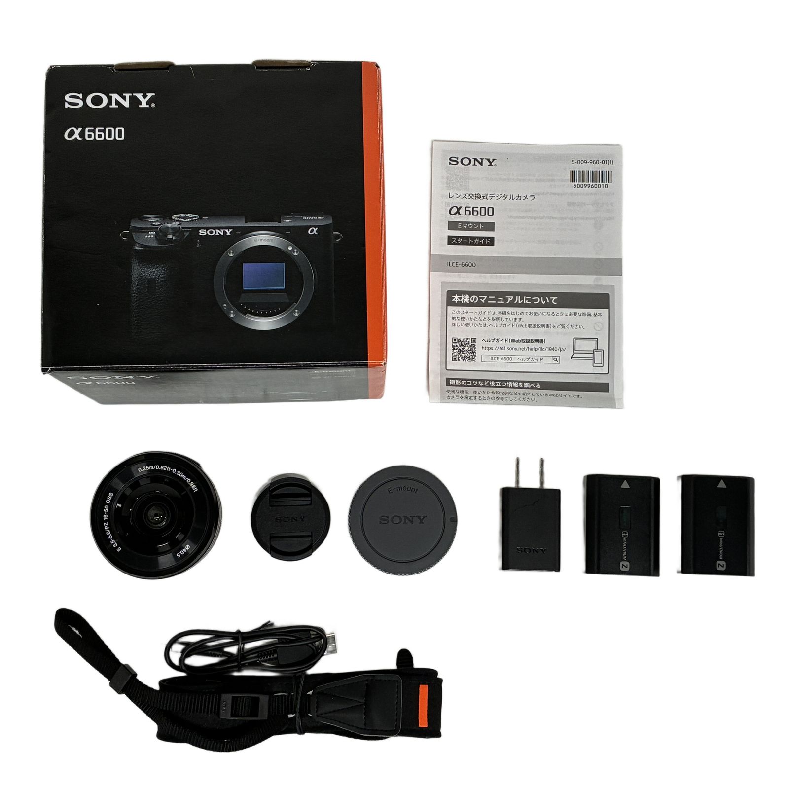 SONY α6600 ミラーレス一眼 本体・付属品一式 元箱付 中古美品 SONY α6600 ミラーレス一眼 本体と付属品 中古】SONY ソニー α6600