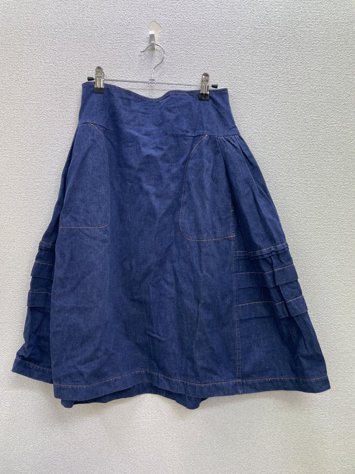 ⑥ tricot COMME des GARCONS トリココムデギャルソン デニムスカート