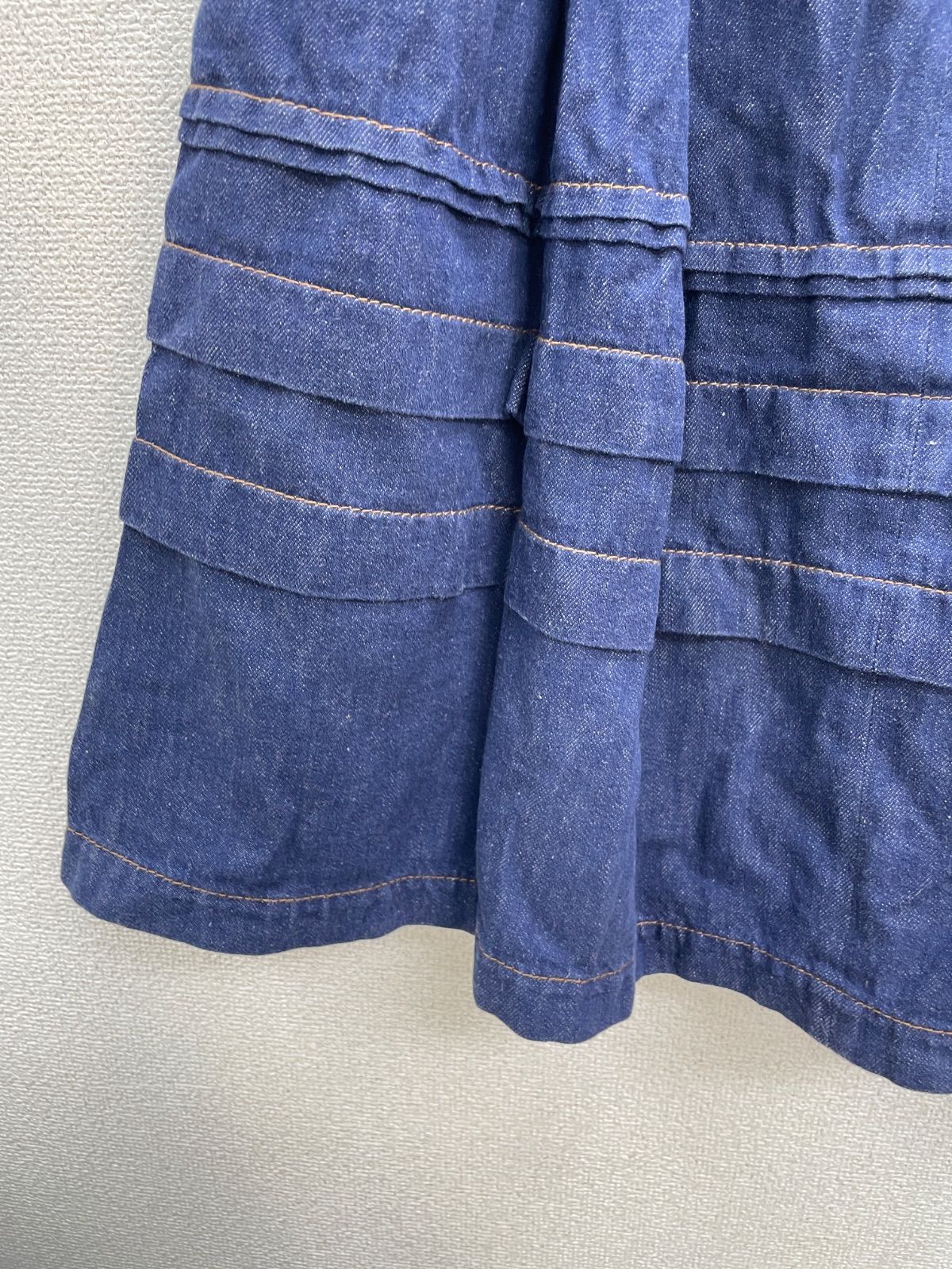 ⑥ tricot COMME des GARCONS トリココムデギャルソン デニムスカート