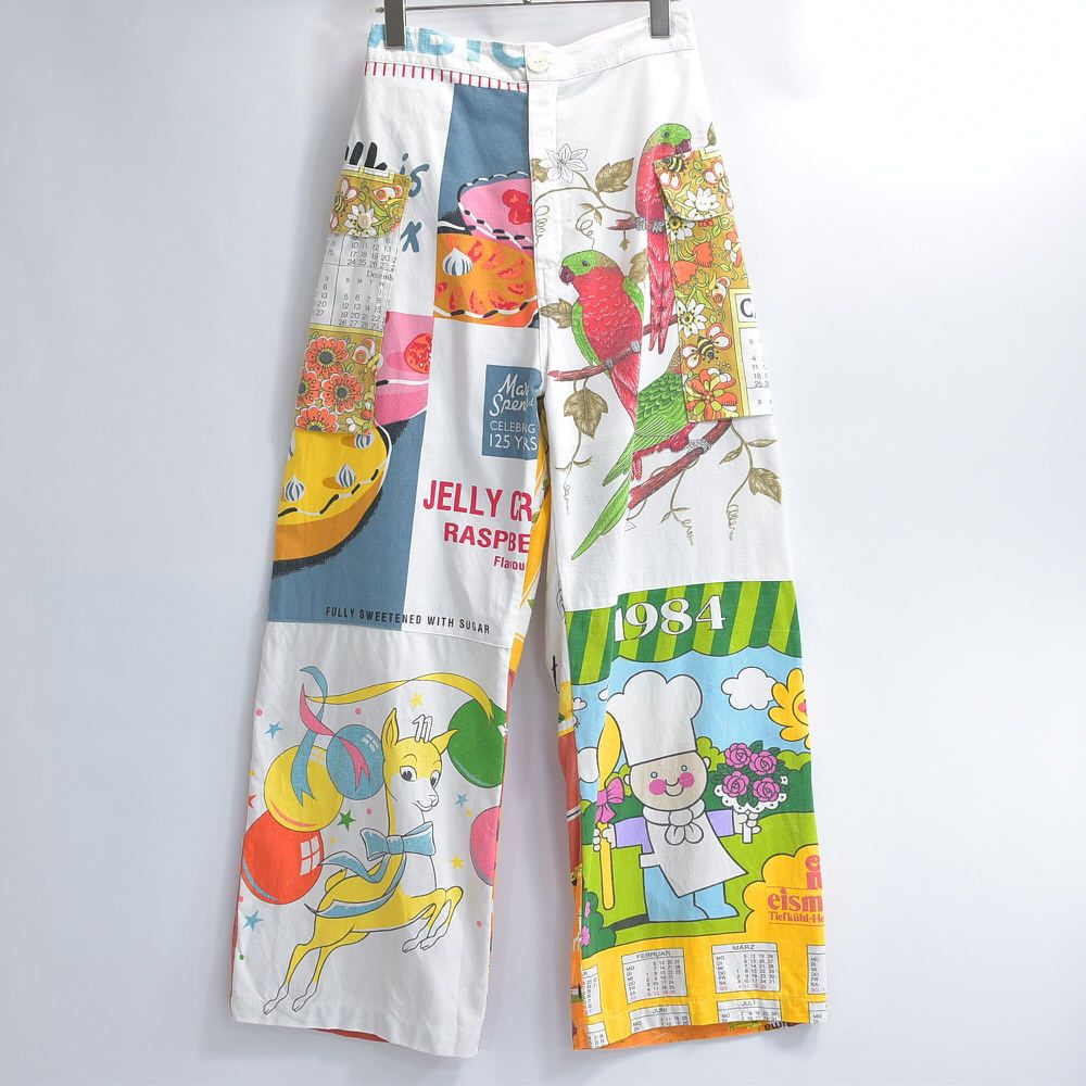 Remakeリメイク テキスタイル パッチワーク デザイン 再構築 ルーズ