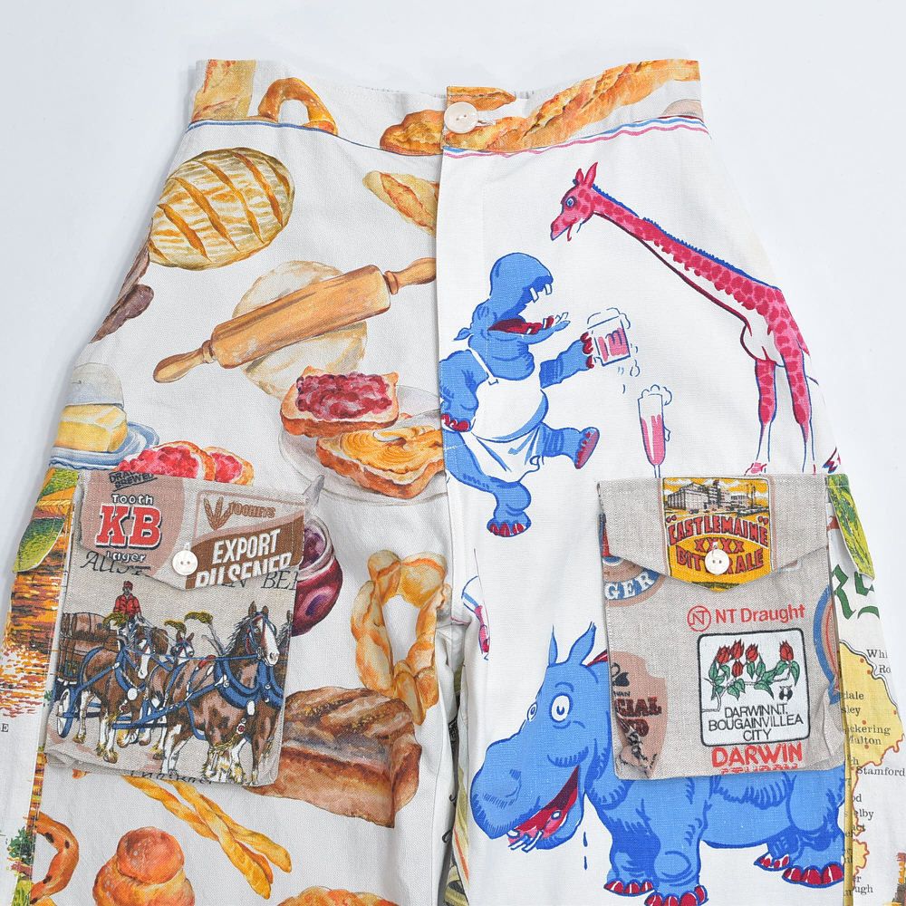 Remakeリメイク テキスタイル パッチワーク デザイン 再構築 ルーズ