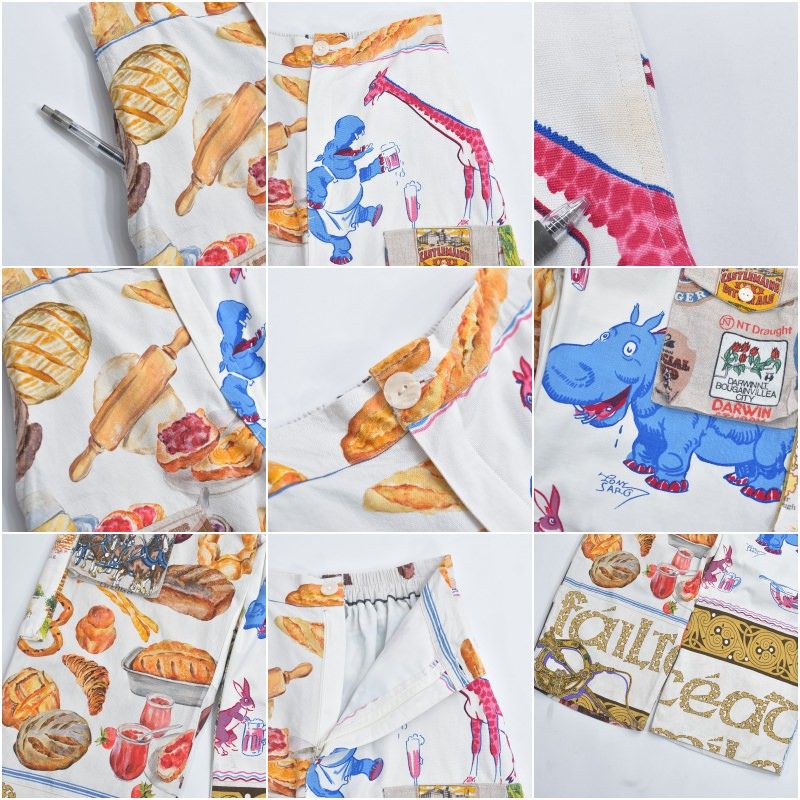 Remakeリメイク テキスタイル パッチワーク デザイン 再構築 ルーズ