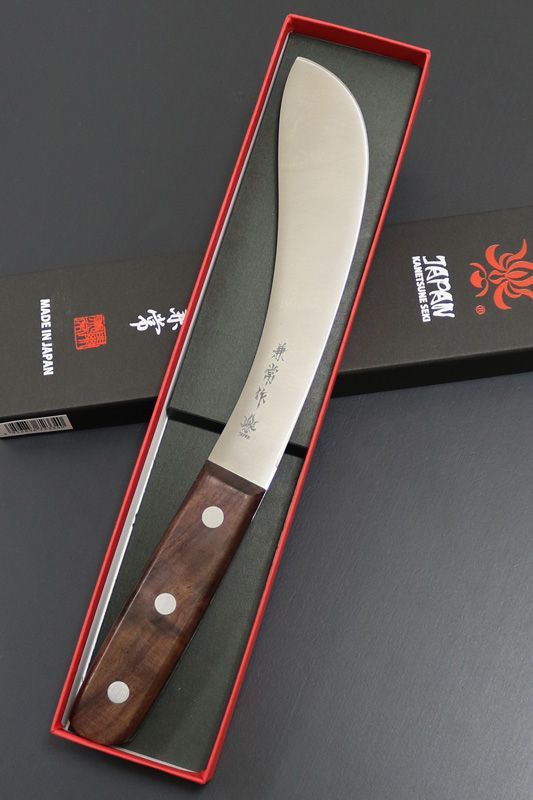 包丁 KC-334 皮剥ぎ & KC-338 骨透 角 セット 関兼常 ローズ柄 - メルカリ