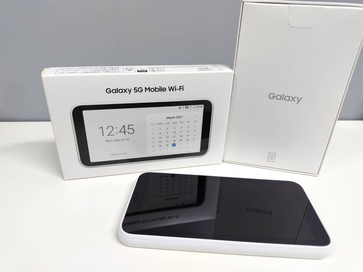 ジャンク】Galaxy 5G Mobile Wi-Fi/SCR01/モバイルルーター