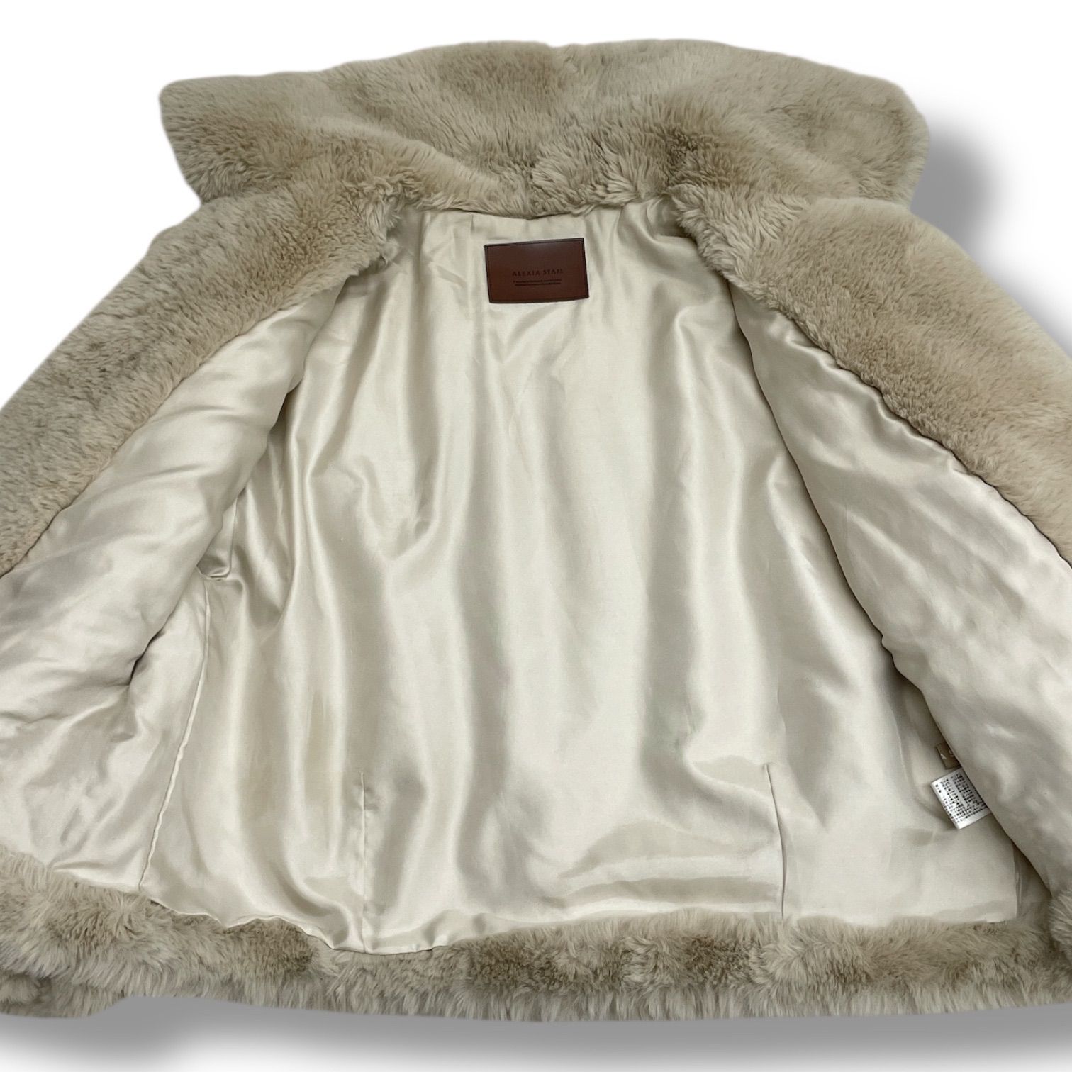 ALEXIA STAM アリシアスタン エコファーコート ファーコート ファー