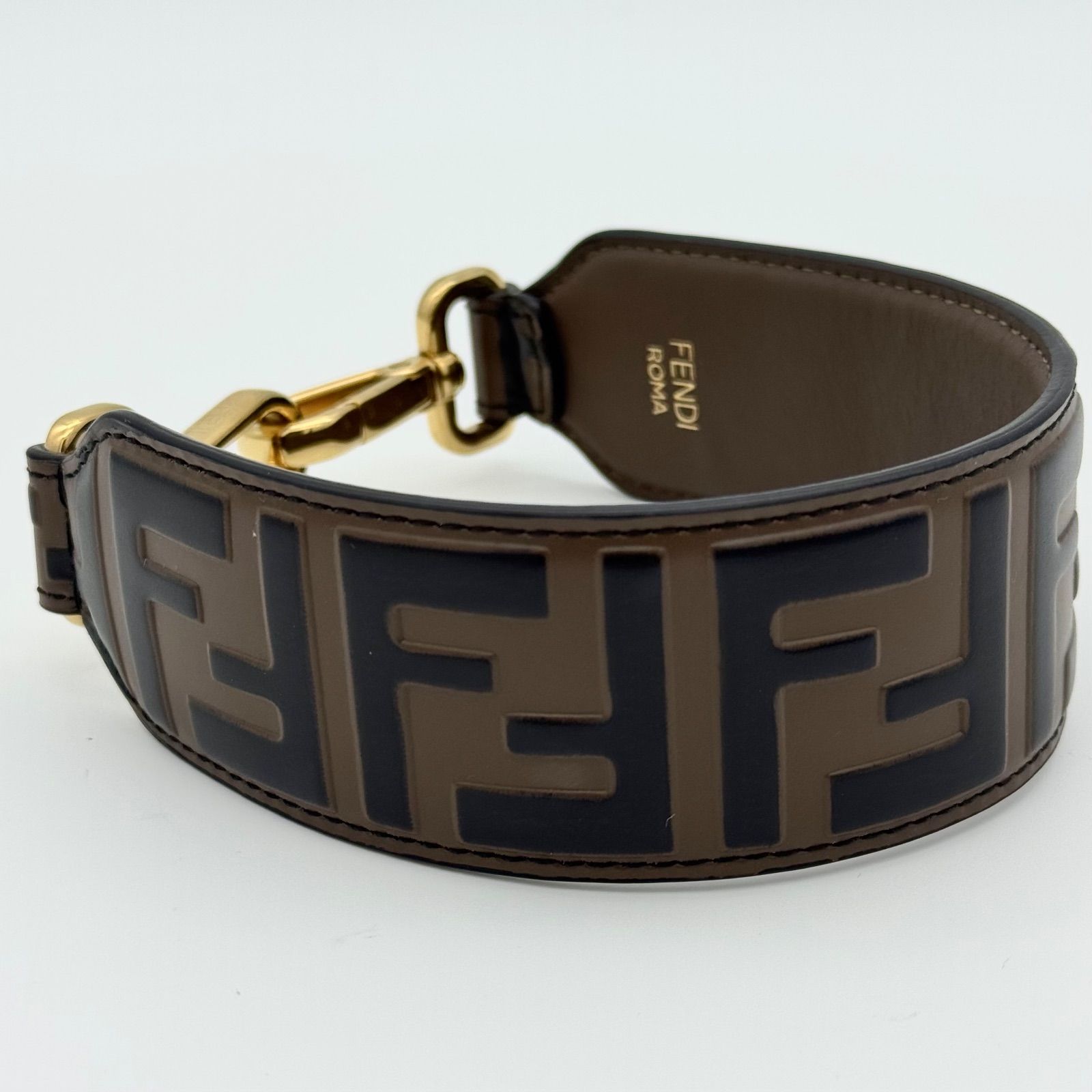 FENDI ストラップユー ミニ ズッカ FENDI（フェンディ） ショルダーストラップ ミニストラップユー 8AV427