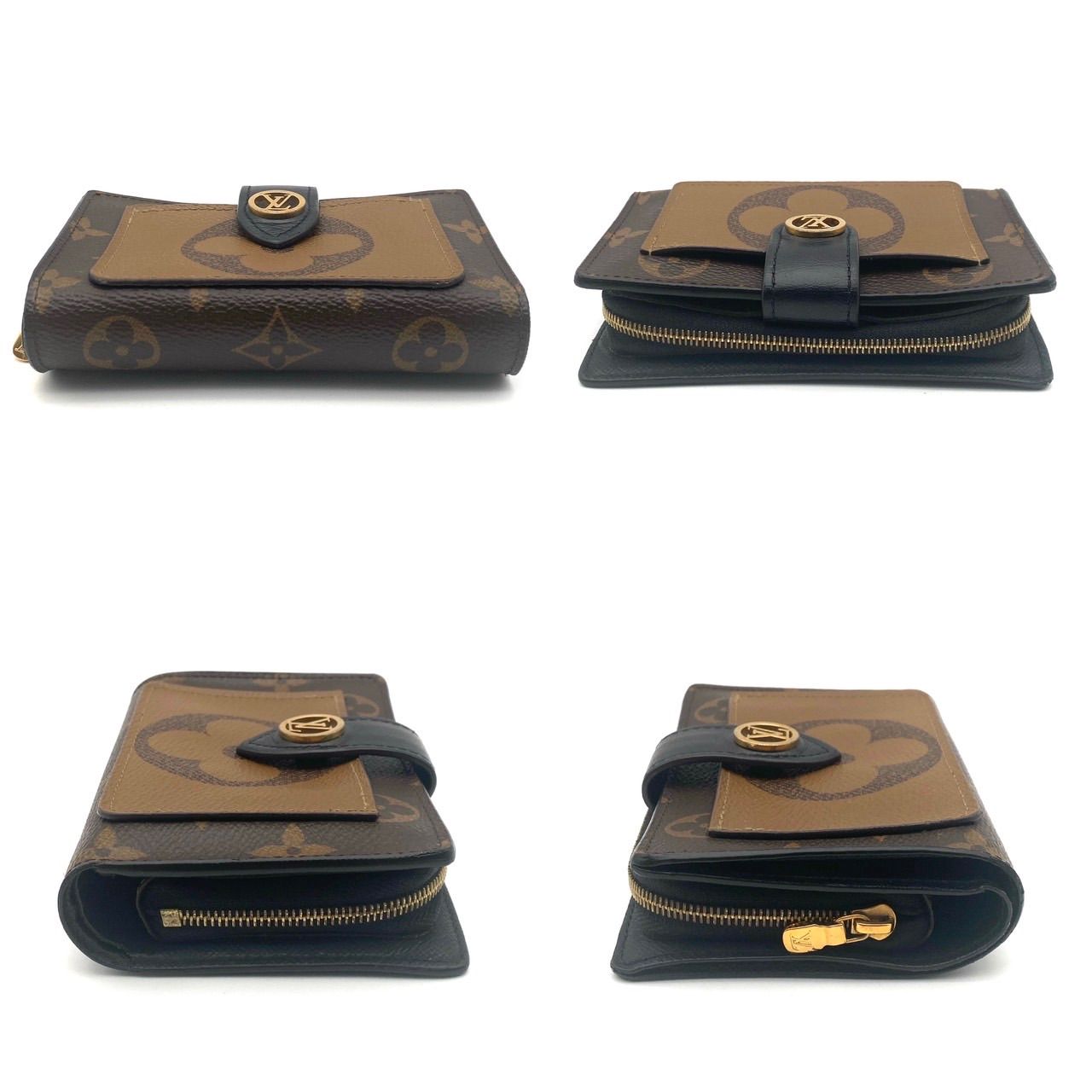 ルイヴィトン モノグラム ジャイアント リバース ポルトフォイユ