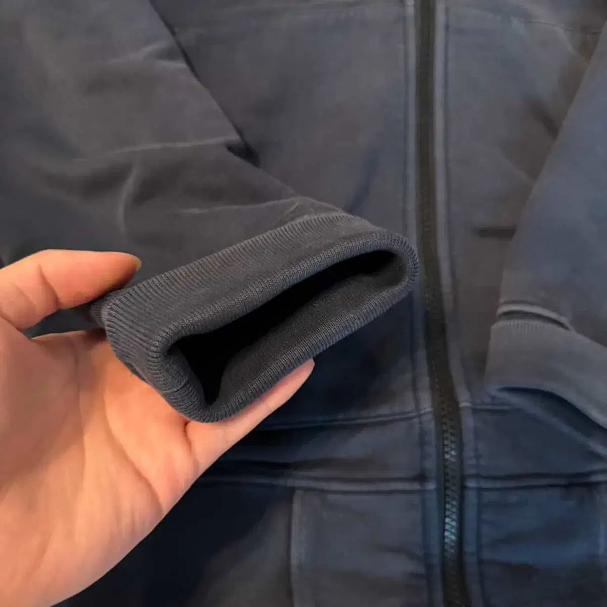 STONE  ネイビー ジップアップフーディ STONE ISLAND ネイビー フーディジップアップ 2XL - メルカリ