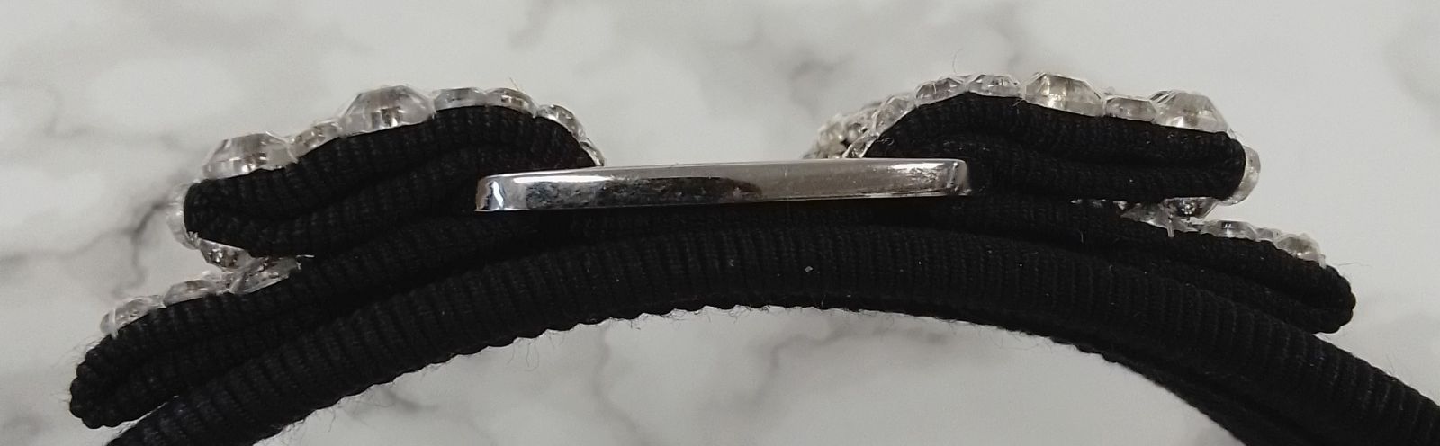 ANH02 サルヴァトーレフェラガモ 美品 ヴァラリボン カチューシャ 髪