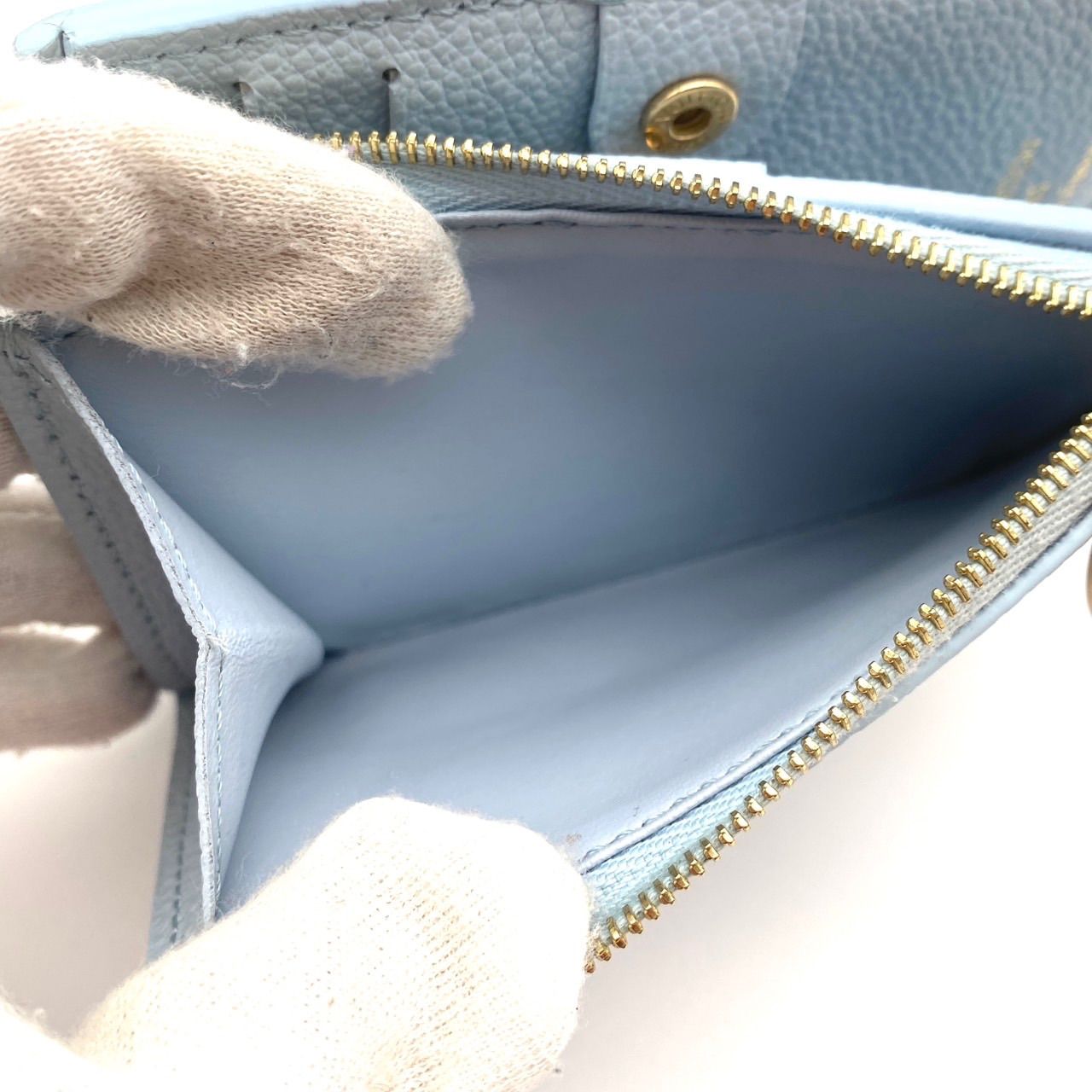 ルイヴィトン モノグラム アンプラント ポルトフォイユ リサ オランプ